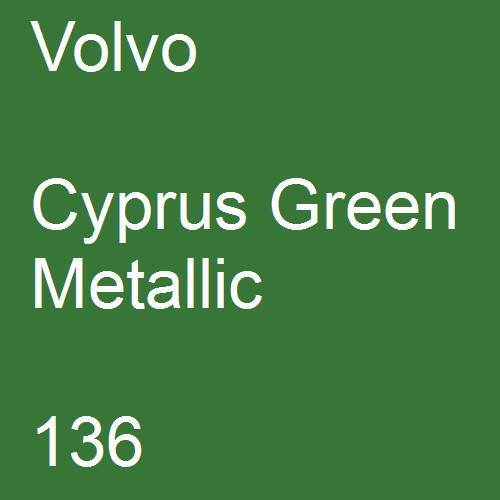 Volvo, Cyprus Green Metallic, 136.